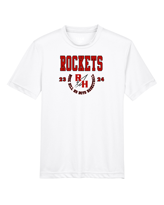 Rose Hill HS Boys Basketball Swoop - Youth Performance Shirt