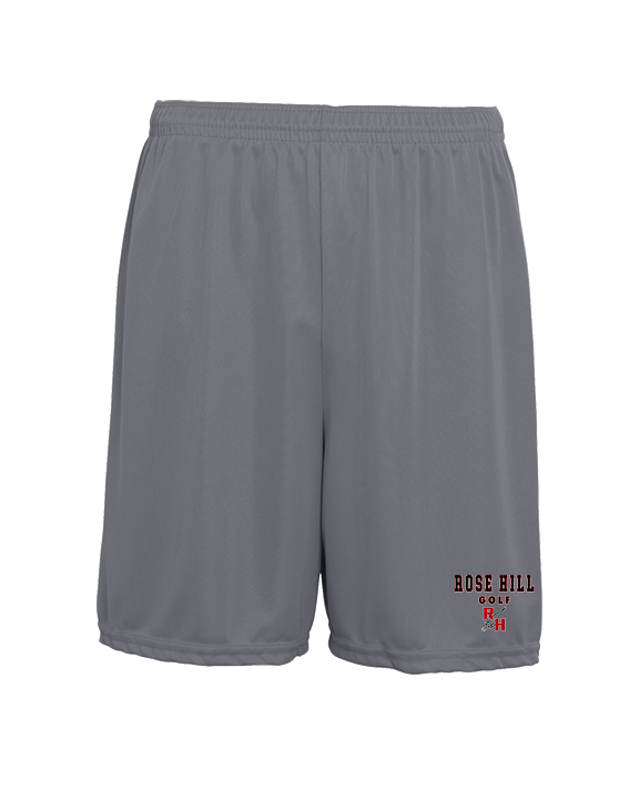 Rose Hill HS Golf Block - Mens 7inch Training Shorts