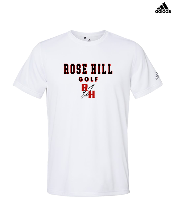Rose Hill HS Golf Block - Mens Adidas Performance Shirt