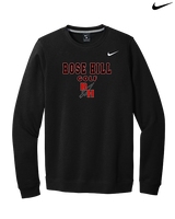 Rose Hill HS Golf Block - Mens Nike Crewneck