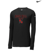 Rose Hill HS Golf Block - Mens Nike Longsleeve