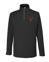 Rose Hill HS Golf Block - Mens Quarter Zip