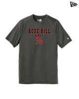 Rose Hill HS Golf Block - New Era Performance Shirt