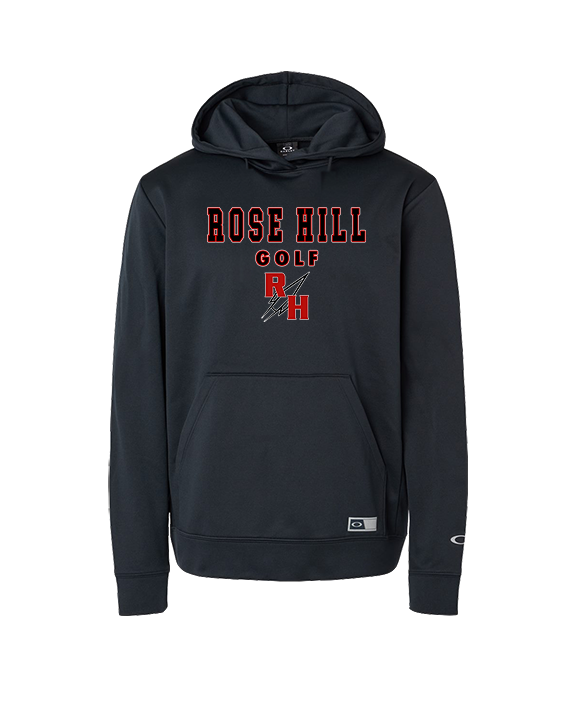 Rose Hill HS Golf Block - Oakley Performance Hoodie