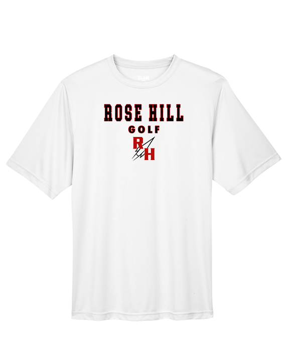 Rose Hill HS Golf Block - Performance Shirt