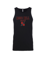 Rose Hill HS Golf Block - Tank Top