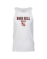 Rose Hill HS Golf Block - Tank Top