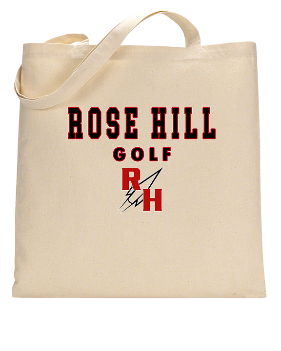 Rose Hill HS Golf Block - Tote