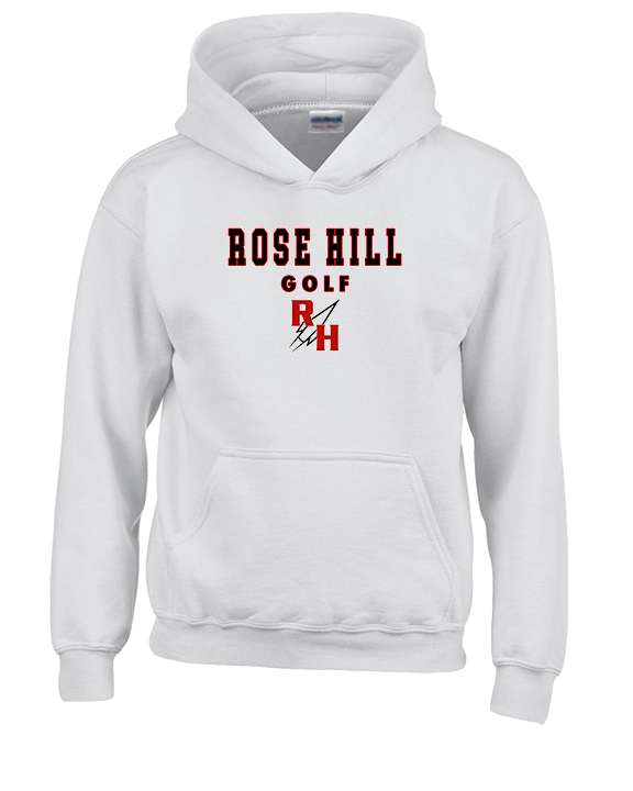 Rose Hill HS Golf Block - Unisex Hoodie