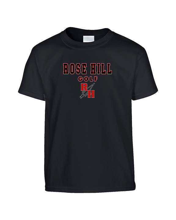 Rose Hill HS Golf Block - Youth Shirt