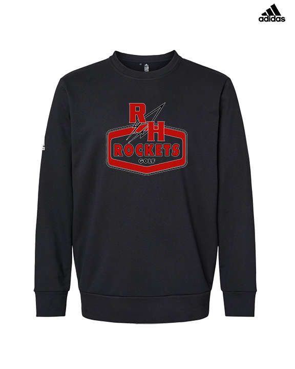 Rose Hill HS Golf Board - Mens Adidas Crewneck