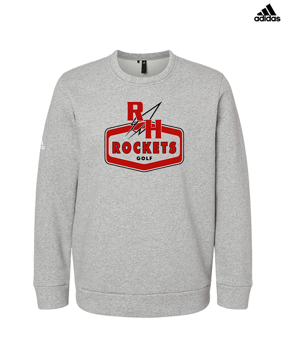 Rose Hill HS Golf Board - Mens Adidas Crewneck