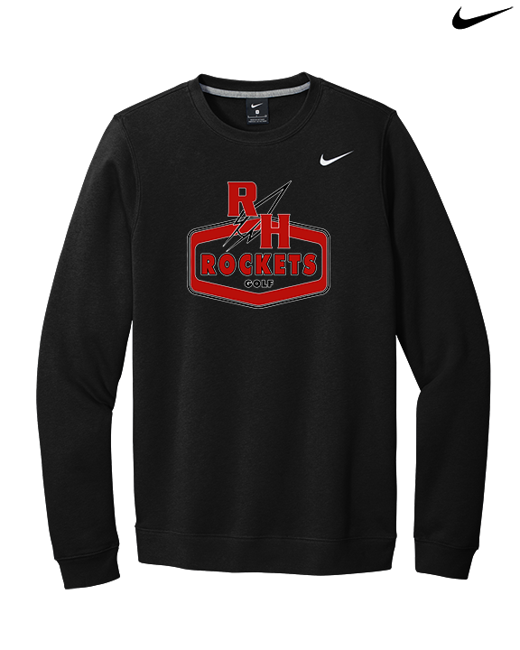 Rose Hill HS Golf Board - Mens Nike Crewneck