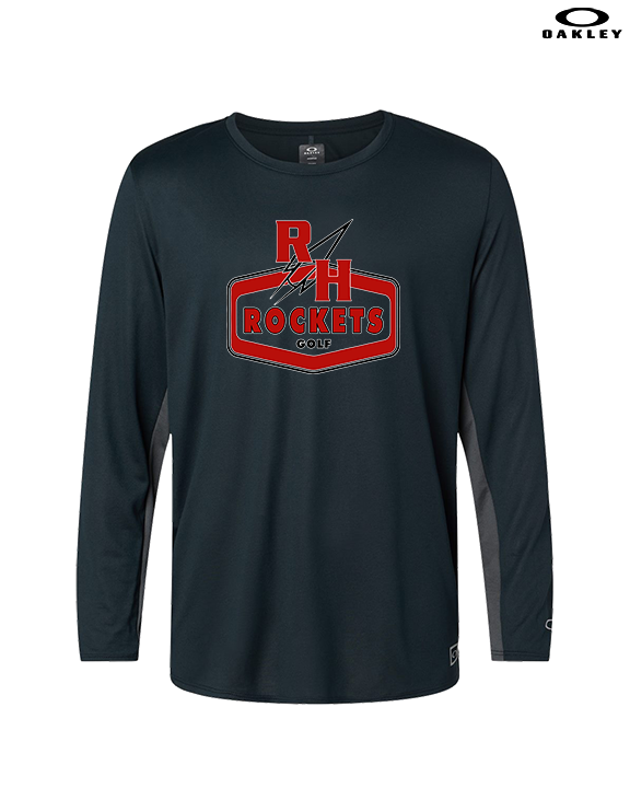 Rose Hill HS Golf Board - Mens Oakley Longsleeve