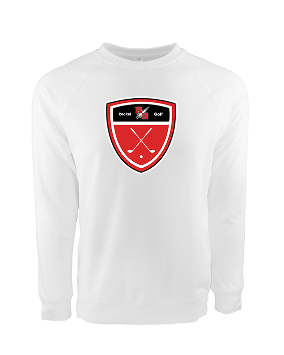 Rose Hill HS Golf Crest - Crewneck Sweatshirt