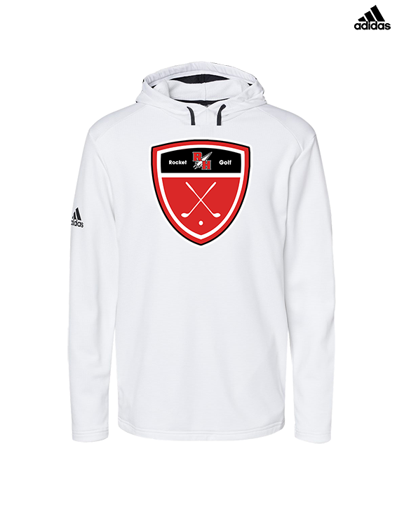 Rose Hill HS Golf Crest - Mens Adidas Hoodie