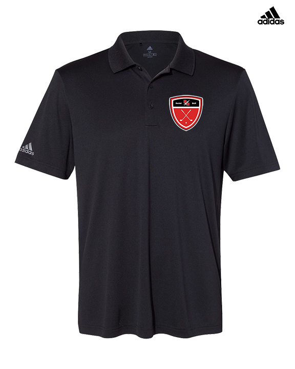 Rose Hill HS Golf Crest - Mens Adidas Polo