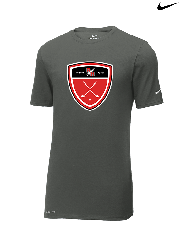 Rose Hill HS Golf Crest - Nike Cotton Poly Dri-Fit