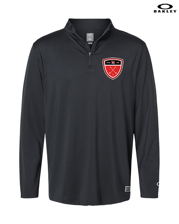 Rose Hill HS Golf Crest - Mens Oakley Quarter Zip