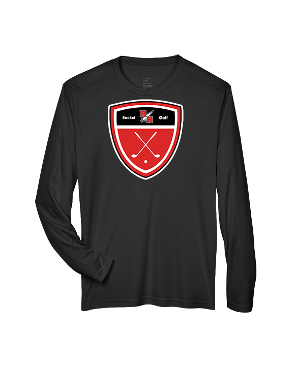 Rose Hill HS Golf Crest - Performance Longsleeve