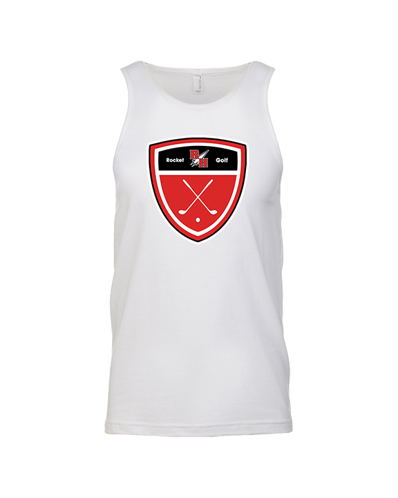 Rose Hill HS Golf Crest - Mens Tank Top