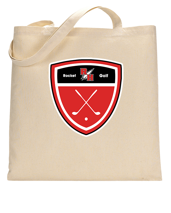 Rose Hill HS Golf Crest - Tote Bag