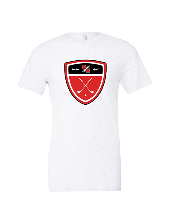 Rose Hill HS Golf Crest - Tri-Blend Shirt
