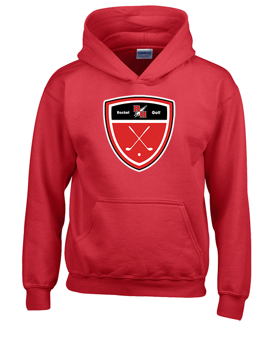 Rose Hill HS Golf Crest - Cotton Hoodie