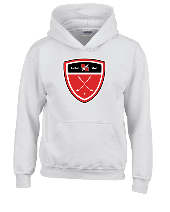 Rose Hill HS Golf Crest - Cotton Hoodie