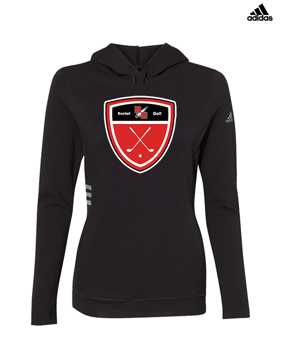 Rose Hill HS Golf Crest - Womens Adidas Hoodie