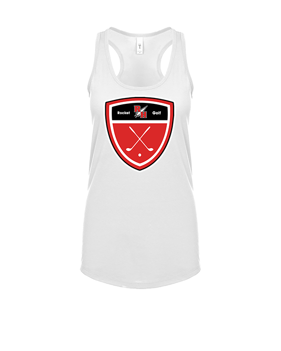 Rose Hill HS Golf Crest - Womens Tank Top