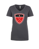 Rose Hill HS Golf Crest - Womens V-neck