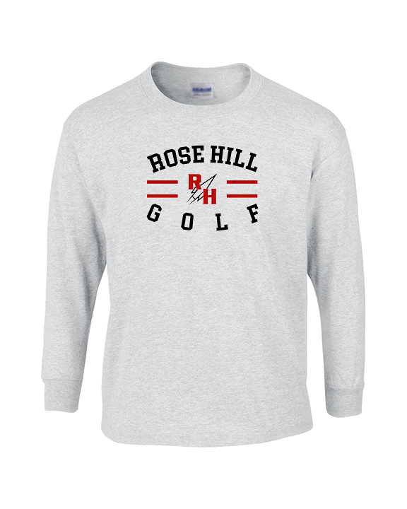 Rose Hill HS Golf Curve - Cotton Longsleeve