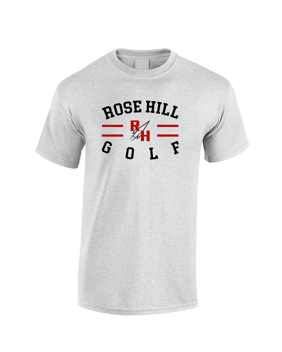 Rose Hill HS Golf Curve - Cotton T-Shirt