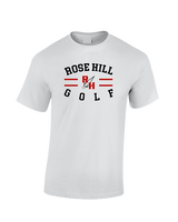 Rose Hill HS Golf Curve - Cotton T-Shirt