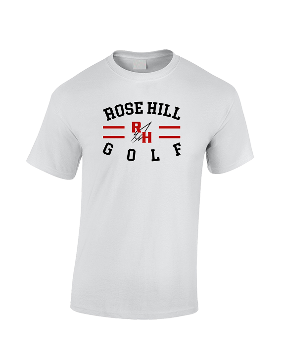 Rose Hill HS Golf Curve - Cotton T-Shirt