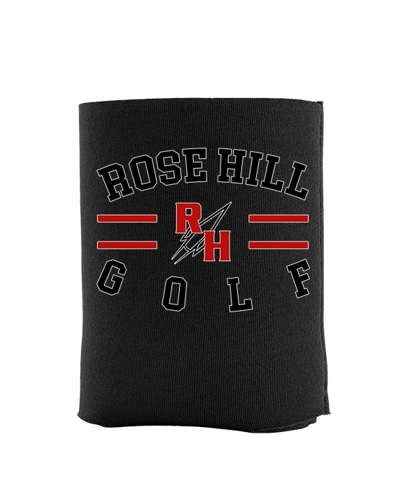 Rose Hill HS Golf Curve - Koozie