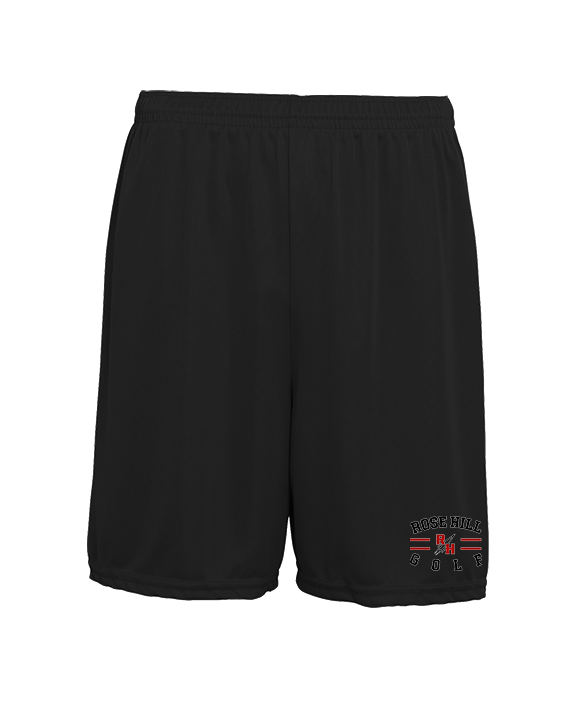 Rose Hill HS Golf Curve - Mens 7inch Training Shorts