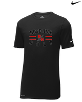 Rose Hill HS Golf Curve - Mens Nike Cotton Poly Tee