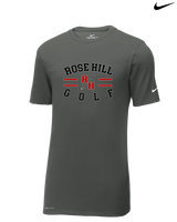 Rose Hill HS Golf Curve - Mens Nike Cotton Poly Tee