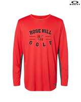 Rose Hill HS Golf Curve - Mens Oakley Longsleeve