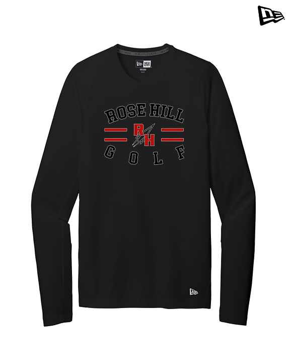 Rose Hill HS Golf Curve - New Era Performance Long Sleeve