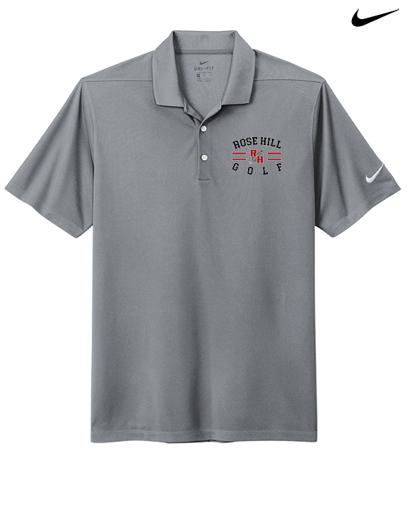 Rose Hill HS Golf Curve - Nike Polo