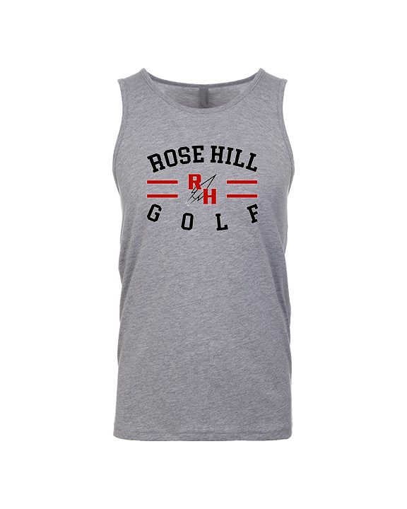 Rose Hill HS Golf Curve - Tank Top