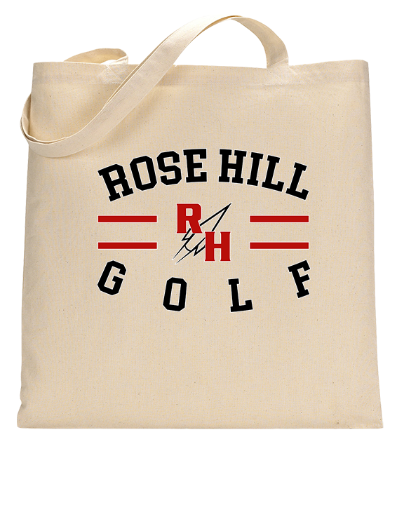 Rose Hill HS Golf Curve - Tote