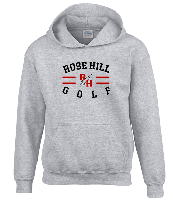 Rose Hill HS Golf Curve - Unisex Hoodie