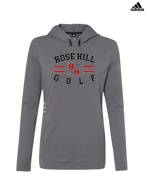 Rose Hill HS Golf Curve - Womens Adidas Hoodie