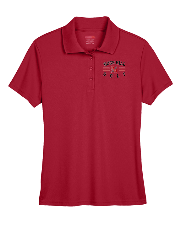 Rose Hill HS Golf Curve - Womens Polo