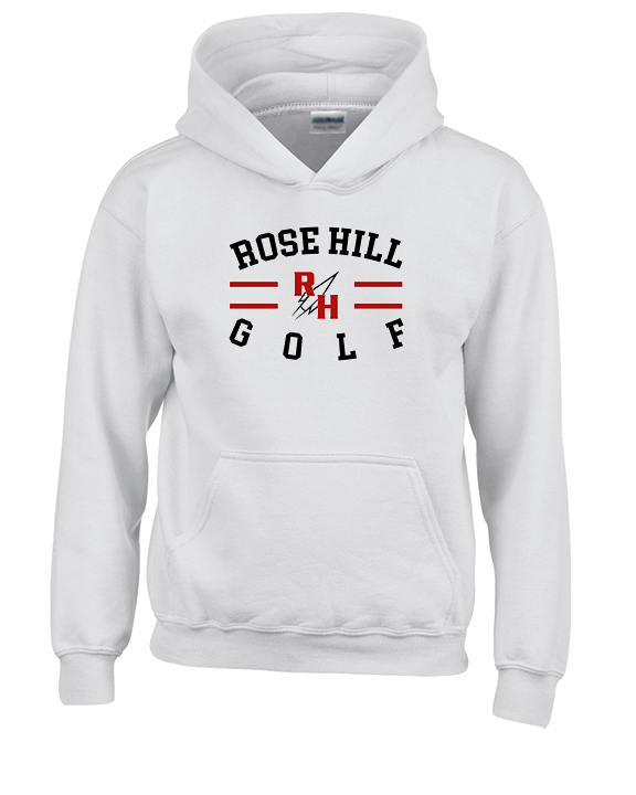 Rose Hill HS Golf Curve - Youth Hoodie