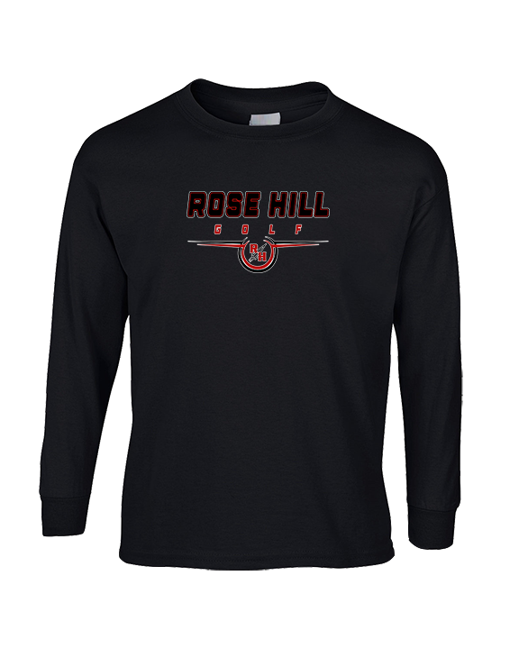 Rose Hill HS Golf Design - Cotton Longsleeve